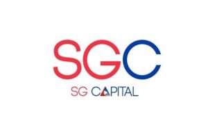 โลโก้ทางการของ บริษัท เอสจี แคปปิตอล จำกัด (มหาชน) (SG Capital) ผู้ให้บริการสินเชื่อและแพลตฟอร์มทางการเงิน