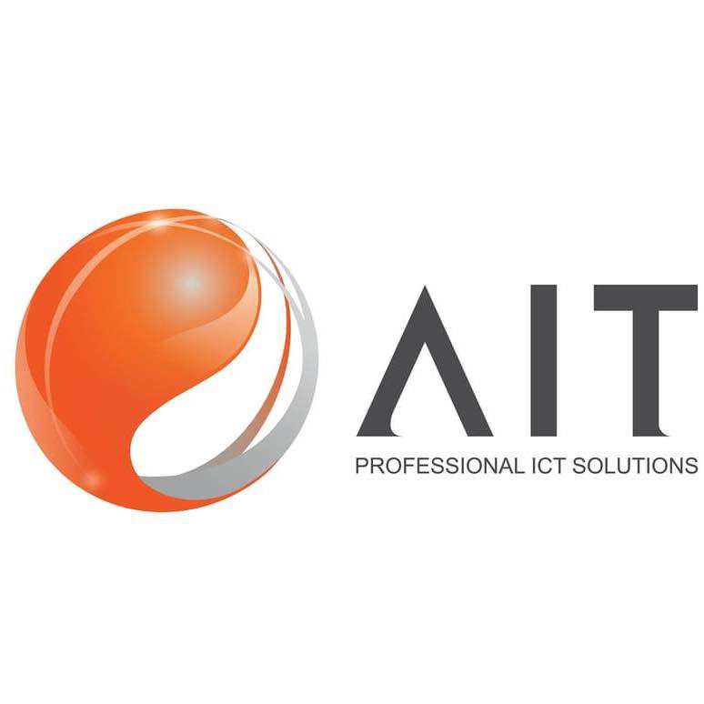 โลโก้ บริษัท แอ็ดวานซ์อินฟอร์เมชั่นเทคโนโลยี จำกัด (มหาชน) หรือ AIT (Professional ICT Solutions)