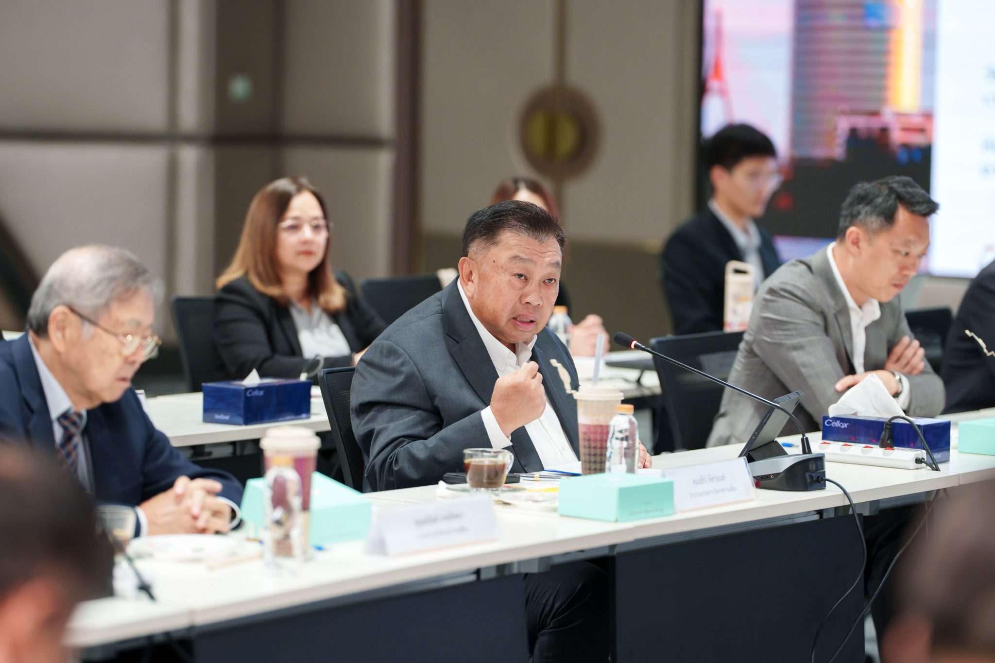 คุณอธิป พีชานนท์ ประธานคณะกรรมการและคณะกรรมการบริหารความเสี่ยง บมจ.ศุภาลัย ร่วมแชร์มุมมองภาพลักษณ์สินค้าและการบริการในมิติสิ่งแวดล้อมและธรรมาภิบาล