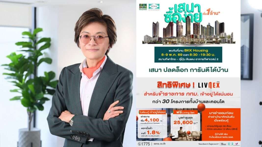 dr-kessara-thanyalakpark-sena-development-ceo ดร.ยุ้ย ผศ.ดร.เกษรา ธัญลักษณ์ภาคย์ กรรมการผู้จัดการ บริษัท เสนาดีเวลลอปเม้นท์ จำกัด (มหาชน) หรือ SENA