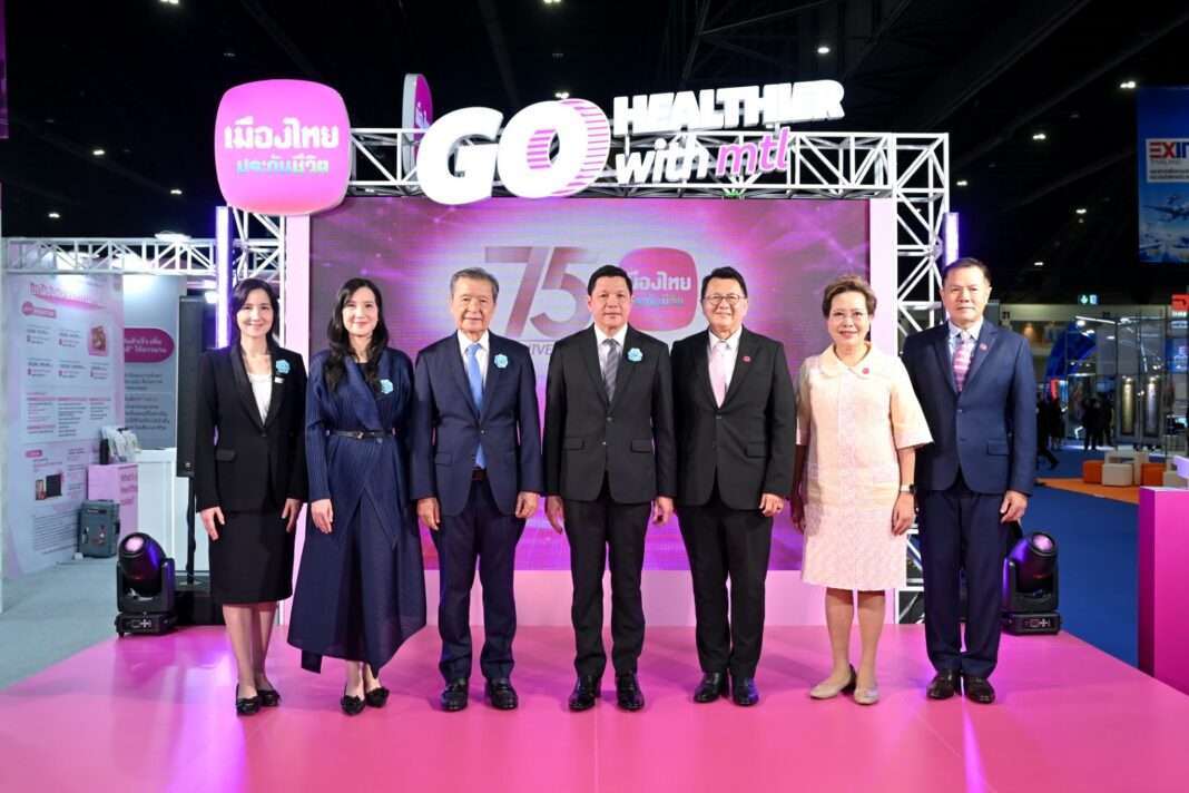 mtl-money-expo-2026-go-healthier-with-mtl คณะผู้บริหาร บริษัท เมืองไทยประกันชีวิต จำกัด (มหาชน) พร้อมด้วยแขกผู้มีเกียรติ ร่วมพิธีเปิดบูธในงานมหกรรมการเงินกรุงเทพ ครั้งที่ 26 (Money Expo 2026 Bangkok)