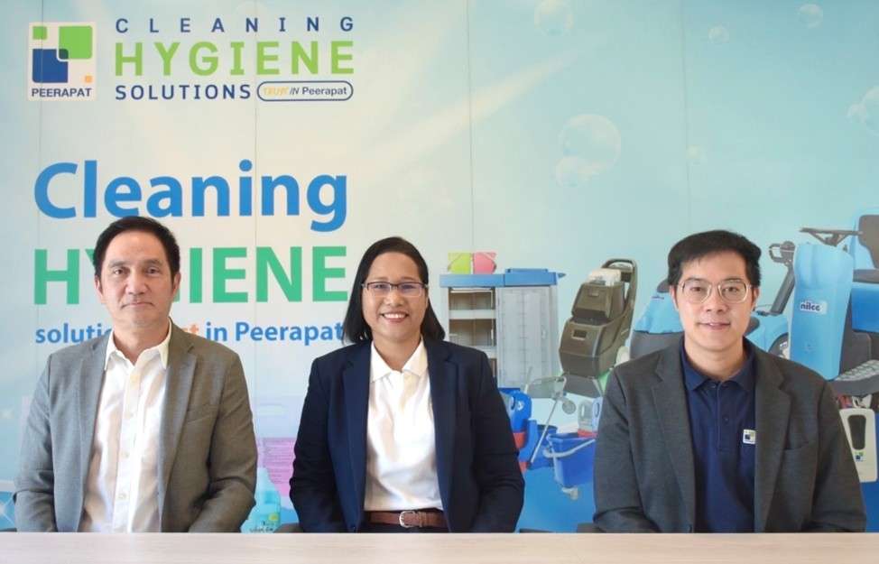 peerapat-technology-prapat-q1-2026-earnings.jpg คณะผู้บริหาร บมจ.พีรพัฒน์ เทคโนโลยี หรือ PRAPAT นำโดยนางสาวรุ่งทิพย์ มีแม่นวิทย์ ร่วมแถลงผลประกอบการไตรมาส 1/2569