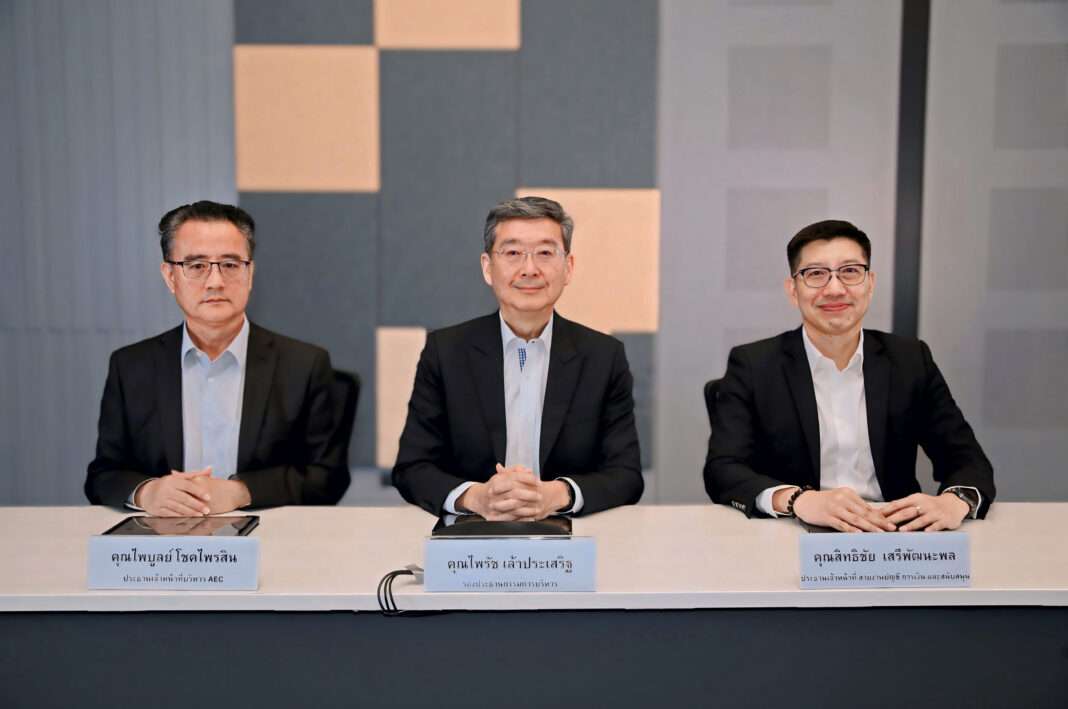 sti-stonehenge-inter-q2-2026-earnings-call-executive.jpg คณะผู้บริหาร บมจ. สโตนเฮ้นจ์ อินเตอร์ หรือ STI แถลงผลประกอบการไตรมาส 2 ปี 2568-2569 ในงาน Earnings Call