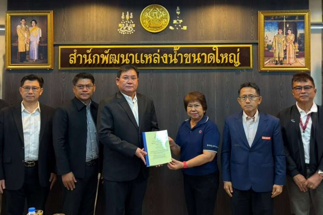 ผู้บริหาร บมจ. ซีวิลเอนจีเนียริง (CIVIL) และตัวแทนกรมชลประทาน ร่วมลงนามสัญญาโครงการก่อสร้างอ่างเก็บน้ำน้ำกิ จังหวัดน่าน