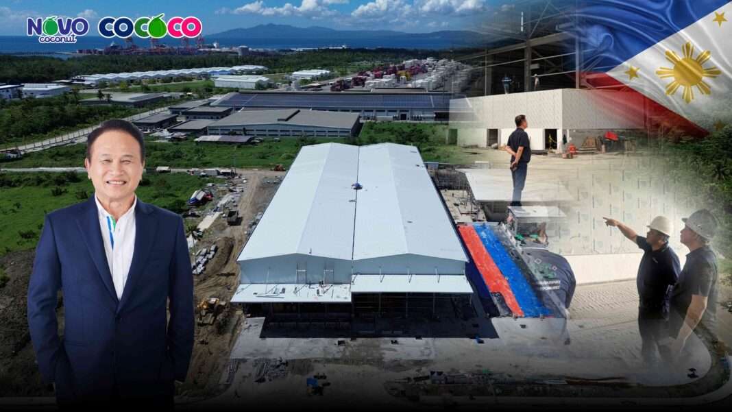 ดร.วรวัฒน์ ชิ้นปิ่นเกลียว เผยภาพความคืบหน้าการก่อสร้างโรงงานแห่งใหม่ของ NOVO บริษัทย่อย COCOCO ในประเทศฟิลิปปินส์