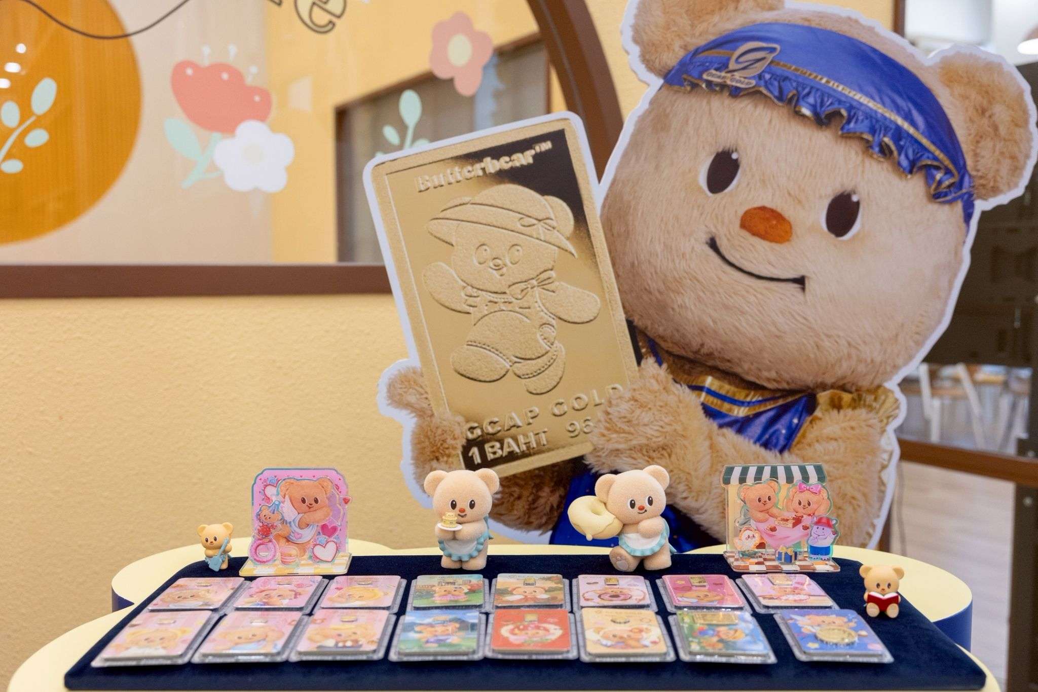 มาสคอตน้องเนย (Butterbear) นำเสนอการ์ดทองคำแท้และคอลเลกชันสินค้าจากโปรเจกต์ GCAP GOLD x Butterbear