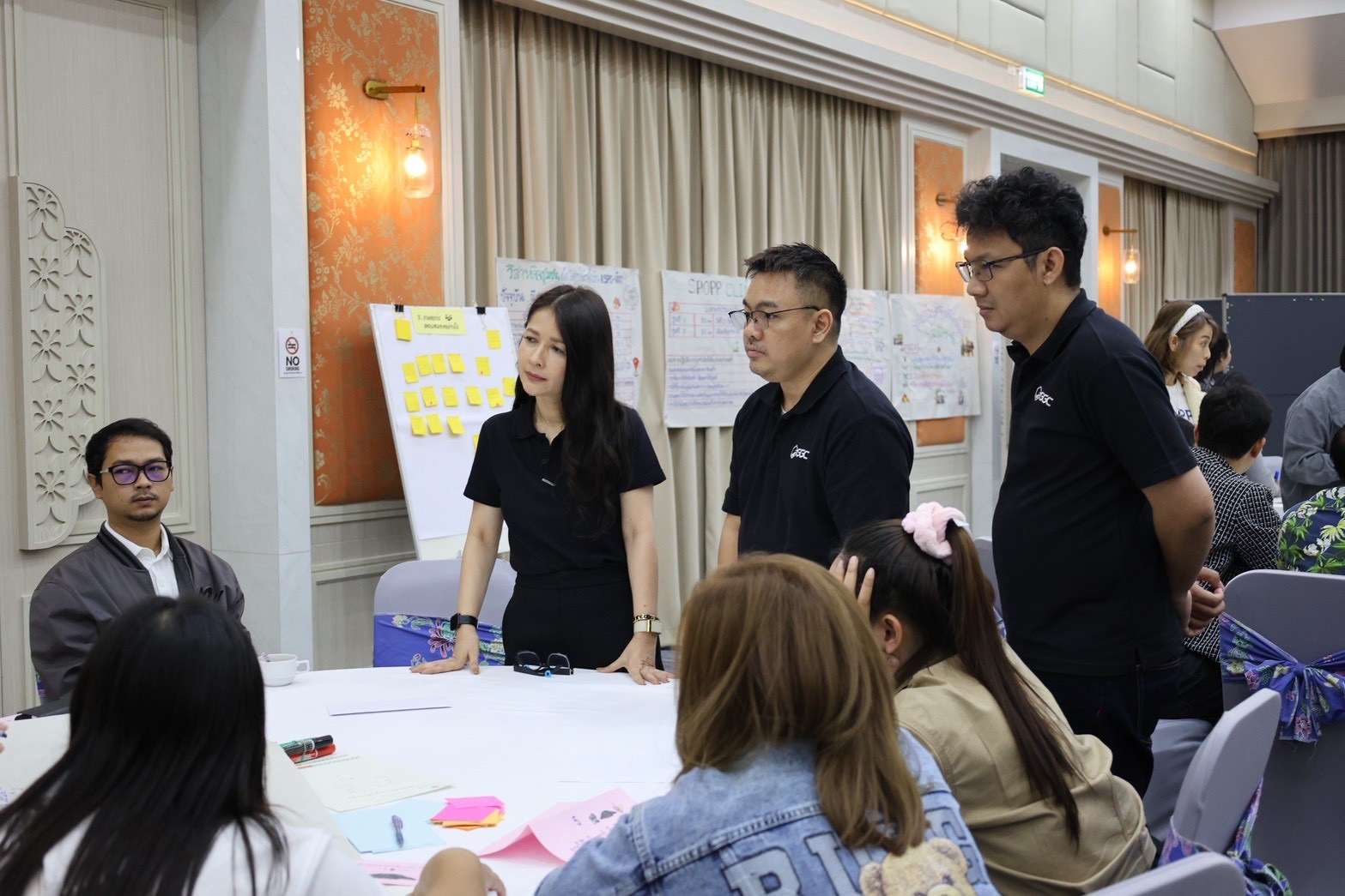 บรรยากาศการระดมความคิดเห็นและวางแผนโครงการ SPOPP CLIMA สำหรับปี 2569
