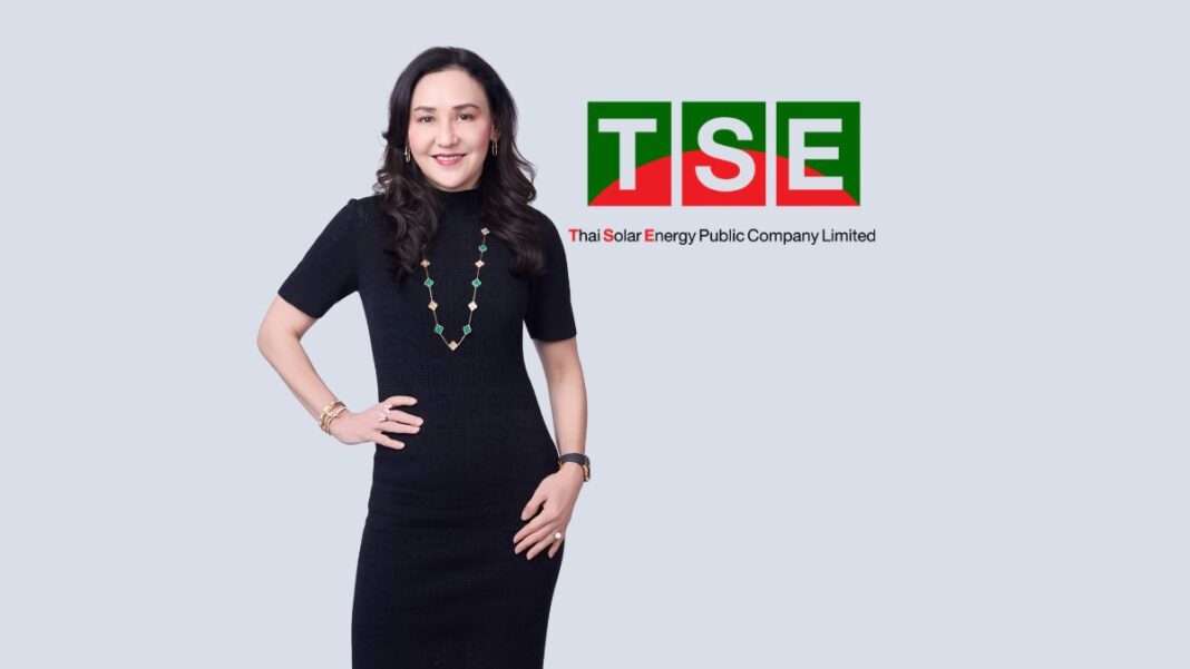 kathleen-marinho-tse-thai-solar-energy-solar-big-lot-2026.jpg ดร.แคทลีน มาลีนนท์ ประธานเจ้าหน้าที่บริหาร บมจ.ไทย โซล่าร์ เอ็นเนอร์ยี่ (TSE) แถลงแผนยุทธศาสตร์ไตรมาส 2/2569 เร่งขับเคลื่อนบิ๊กโปรเจกต์ Solar Big Lot เฟส 2 และธุรกิจ New S-Curve
