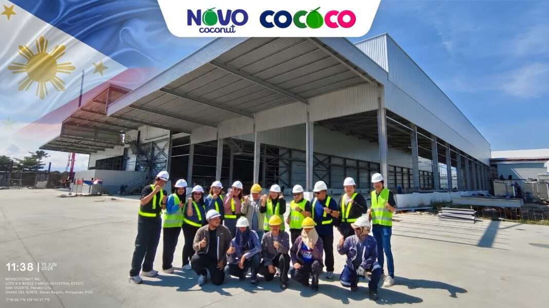 คณะผู้บริหาร NOVOCOCONUT และ COCOCO ลงพื้นที่ตรวจสอบความคืบหน้าโครงการก่อสร้างโรงงานแห่งใหม่ในประเทศฟิลิปปินส์