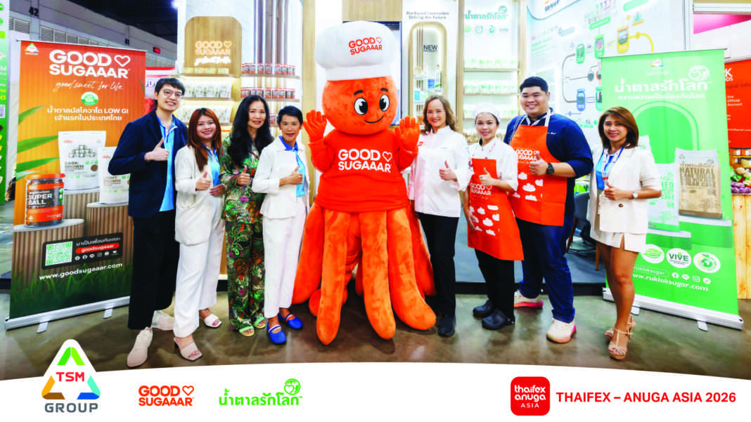 THAIFEX PR IMAGE ดร.กนกวรรณ ว่องวัฒนะสิน นำทีมผู้บริหารและพนักงาน TSM GROUP โชว์ศักยภาพนวัตกรรมชีวภาพในงาน THAIFEX - ANUGA ASIA 2026