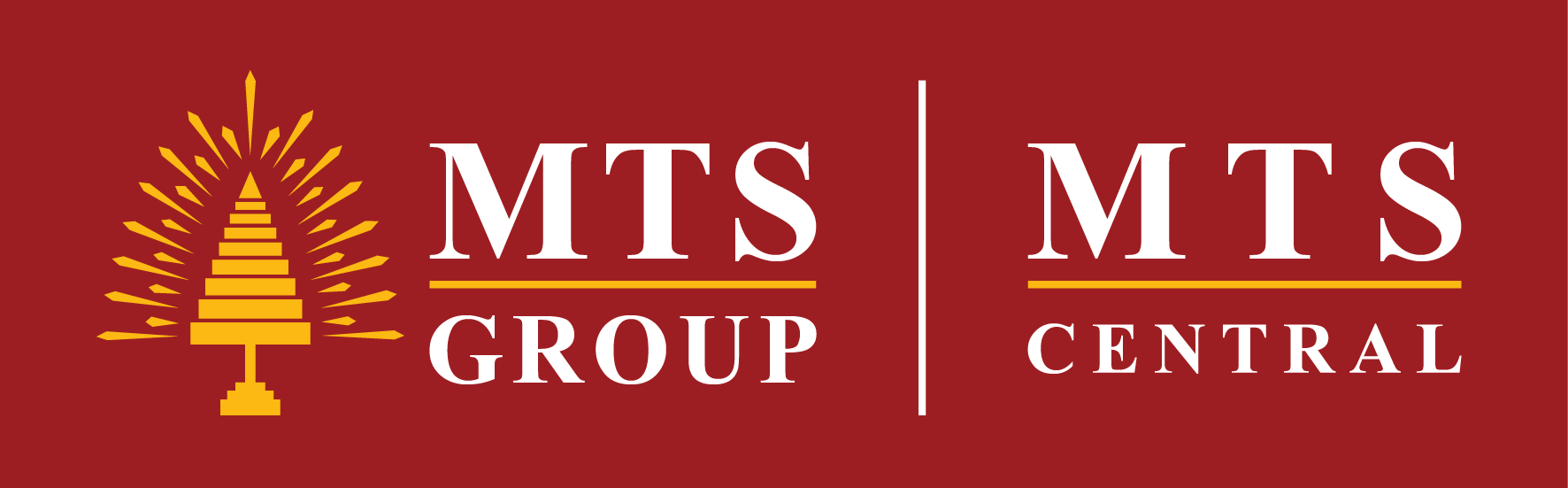 โลโก้บริษัท MTS GROUP และ MTS CENTRAL
