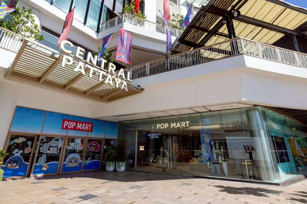 POP MART Official Store สาขาริมชายหาด ณ ศูนย์การค้าเซ็นทรัล พัทยา