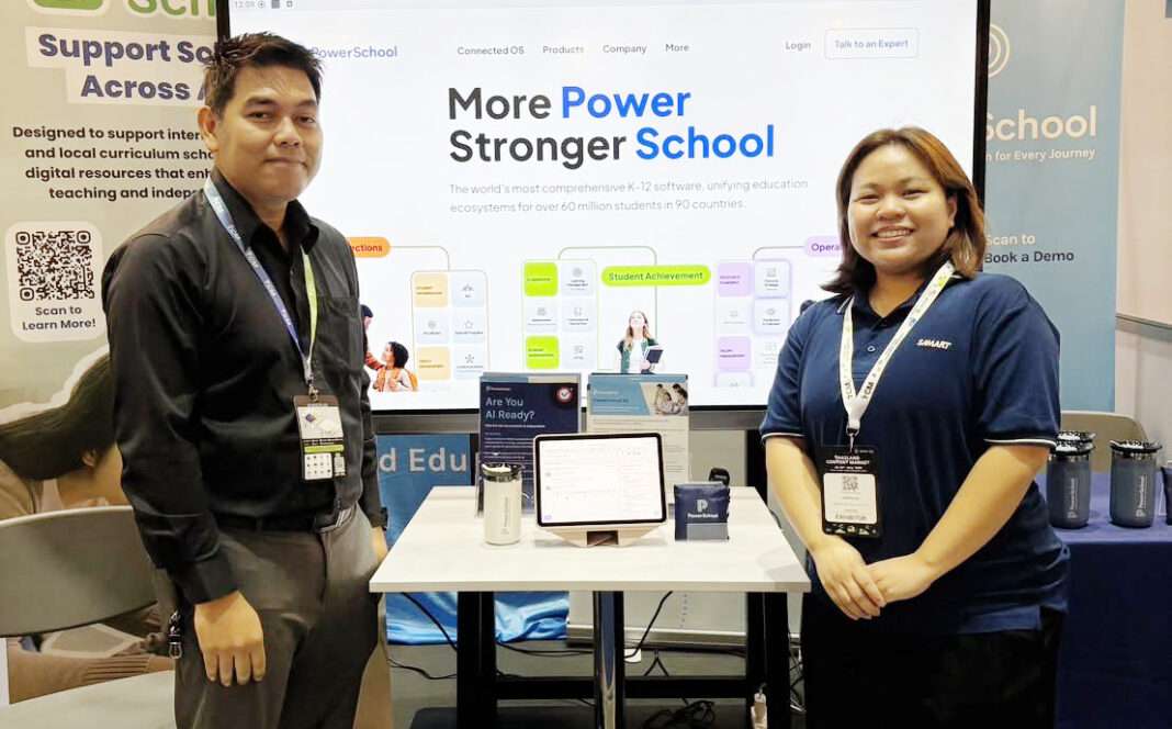 ตัวแทนจาก สามารถ เอ็ด เท็ค นำเสนอแพลตฟอร์ม PowerSchool สำหรับการบริหารจัดการสถานศึกษาแบบบูรณาการ