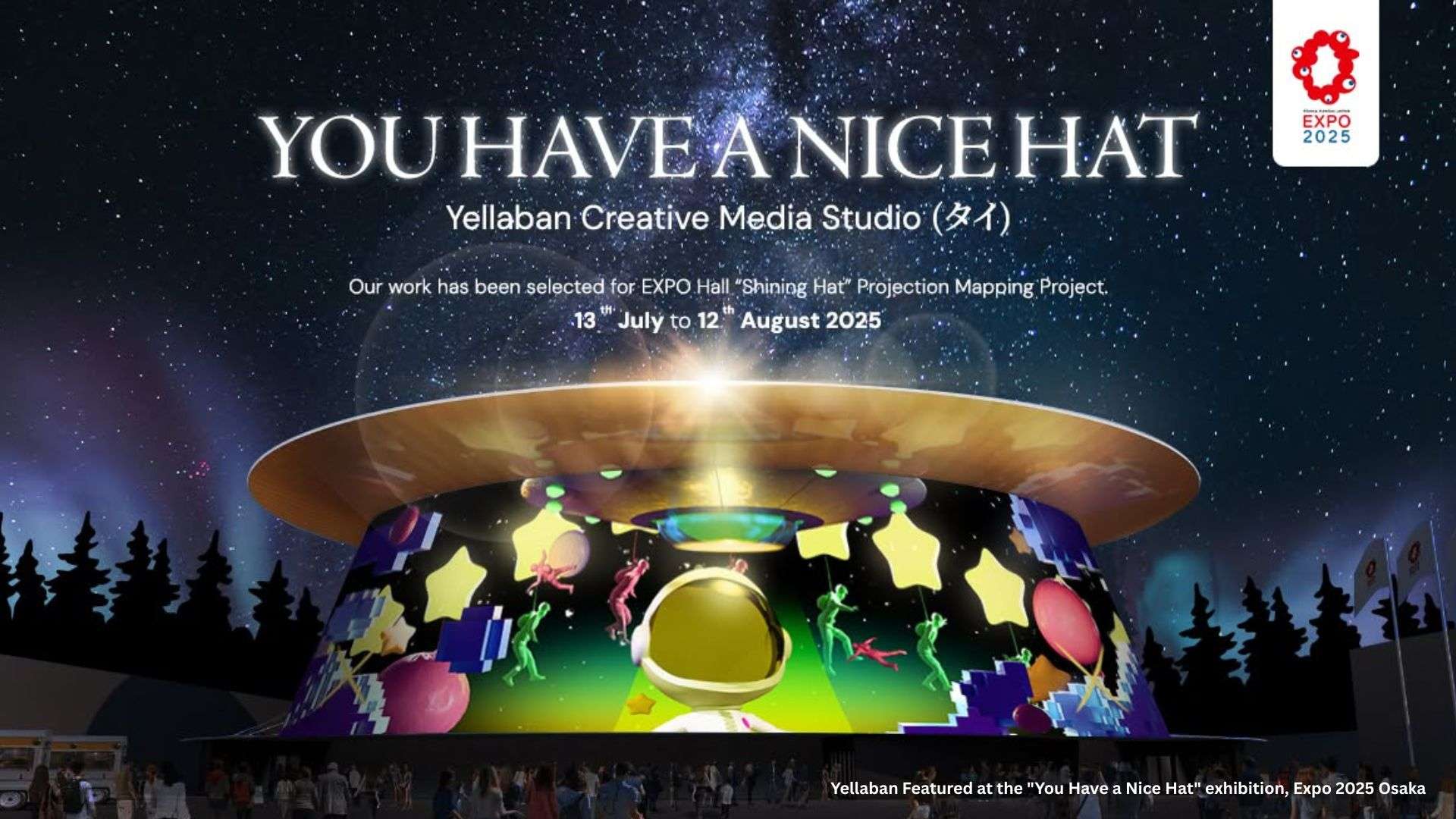 ผลงาน Immersive Experience จาก Yellaban Creative Media Studio ที่จะจัดแสดงใน Happitat