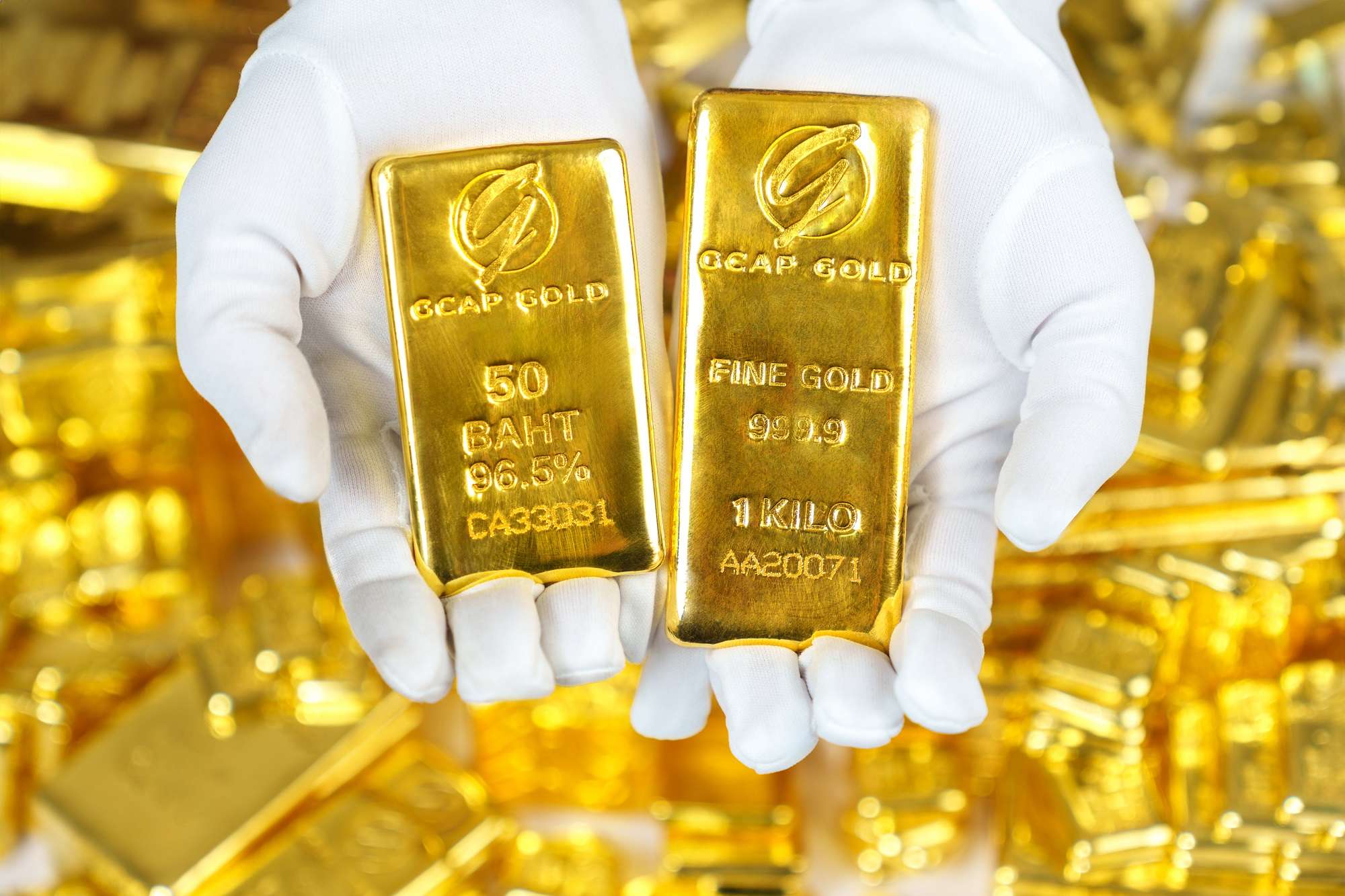 ทองคำแท่ง GCAP GOLD บริสุทธิ์สำหรับการลงทุน