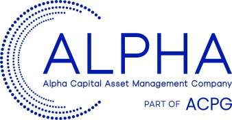 โลโก้ บริษัท อัลฟาแคปปิตอล พาร์ทเนอร์ส กรุ๊ป จำกัด (มหาชน) หรือ ACPG (Alpha Capital Asset Management Company)