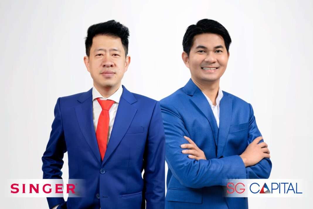 singer-sgc-executives-narathip-anothai-q2-2026-results นายนราธิป วิรุฬห์ชาตะพันธ์ กรรมการผู้จัดการใหญ่ SINGER และ นายอโณทัย ศรีเตียเพ็ชร กรรมการผู้จัดการ SGC