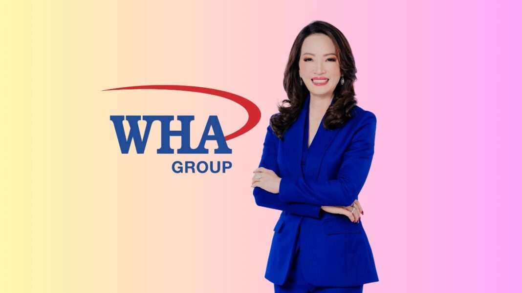 นางสาวจรีพร จารุกรสกุล ประธานคณะกรรมการบริหาร และประธานเจ้าหน้าที่บริหารกลุ่ม บริษัท ดับบลิวเอชเอ คอร์ปอเรชั่น จำกัด (มหาชน) หรือ WHA Group